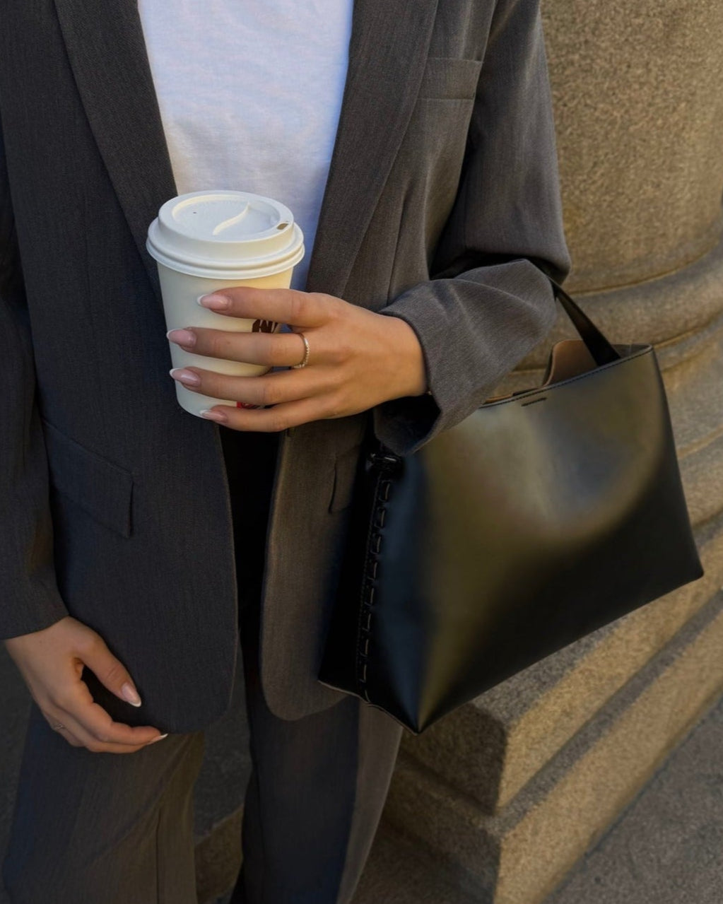 SLFSTELLA Medium Bag - Black